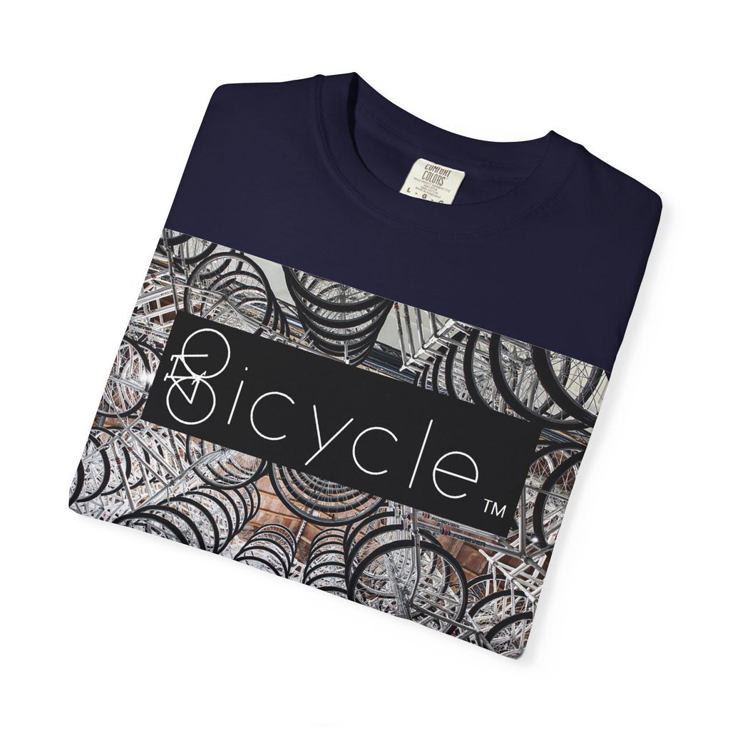 Bicycle Logo In Wheels Graphic T-Shirt