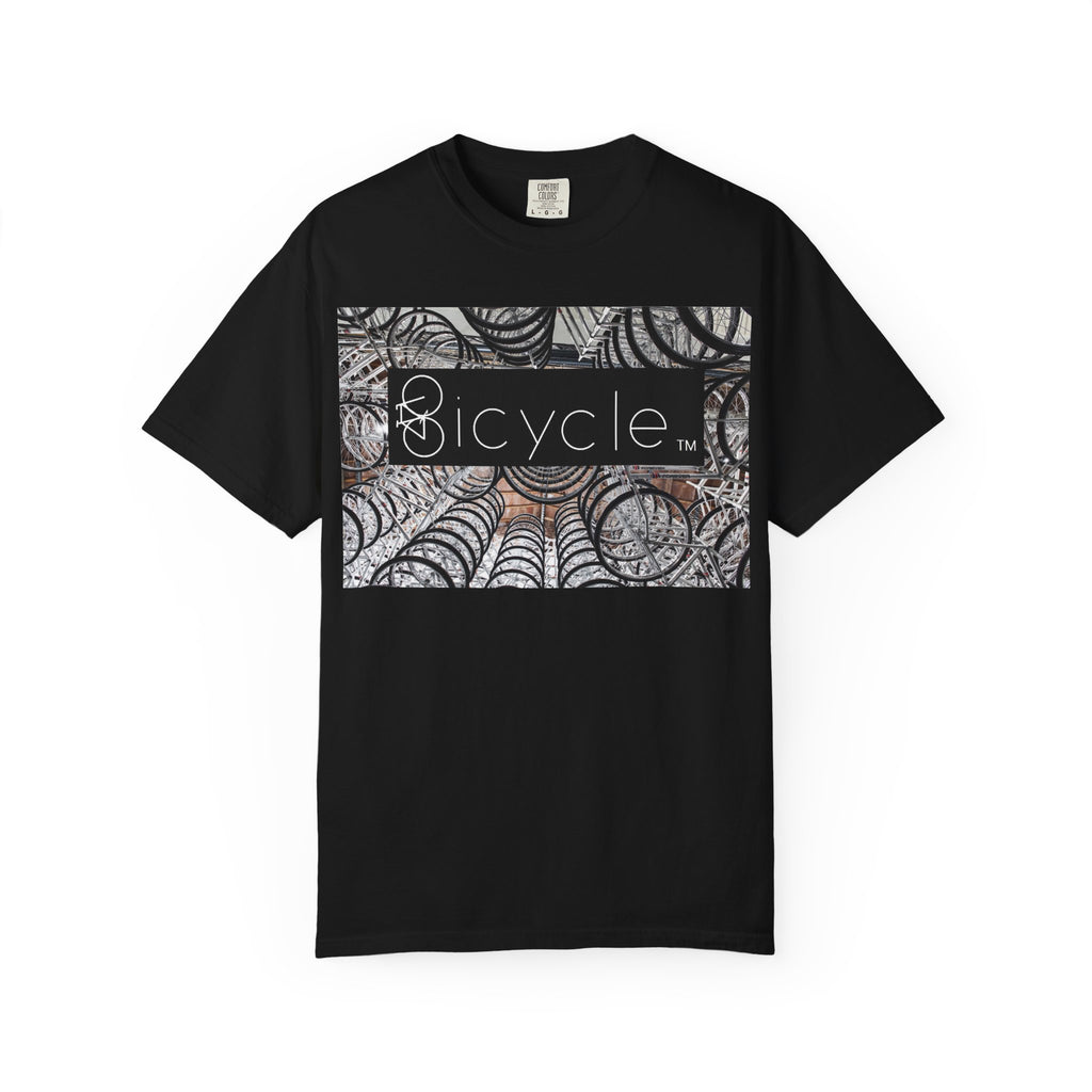 Bicycle Logo In Wheels Graphic T-Shirt