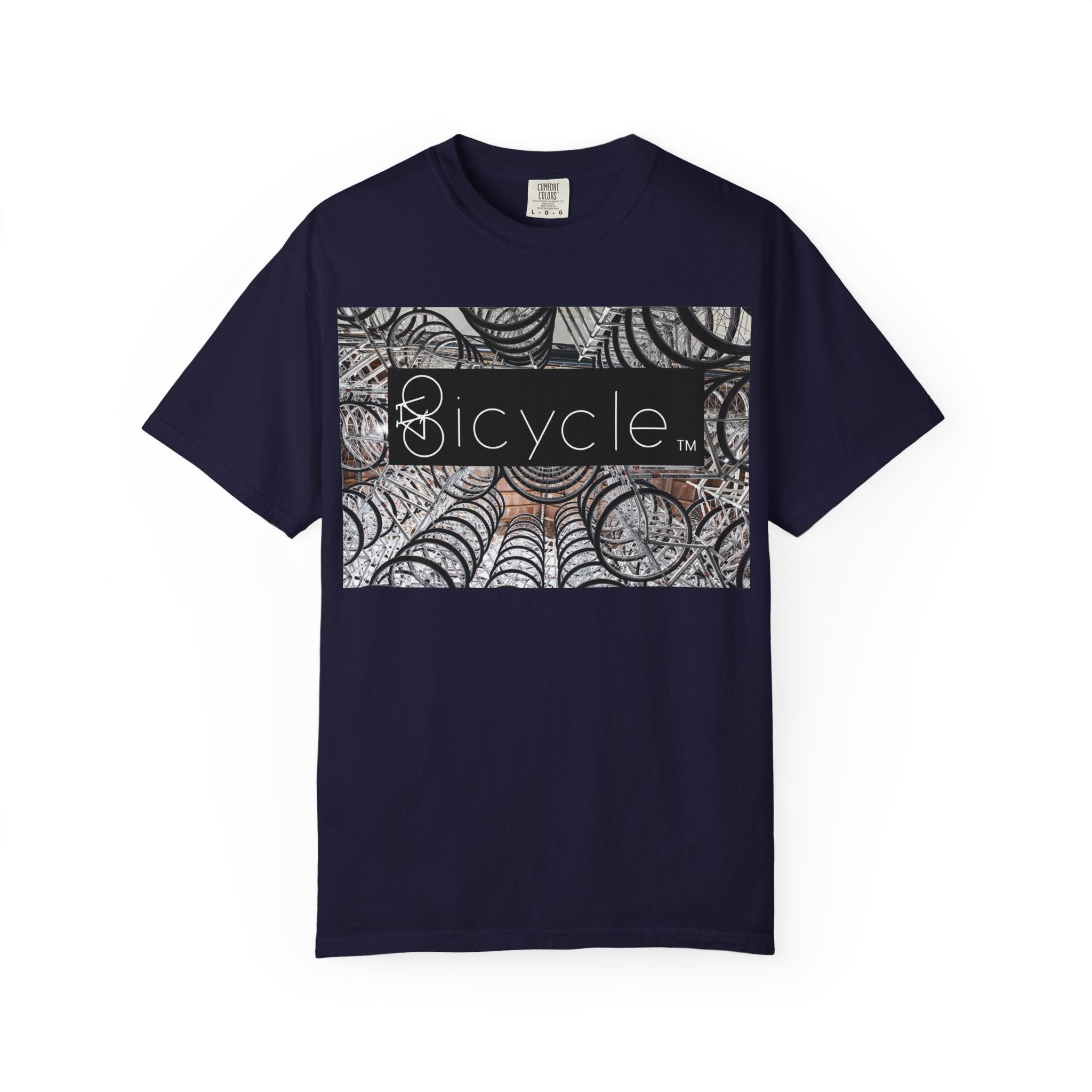 Bicycle Logo In Wheels Graphic T-Shirt