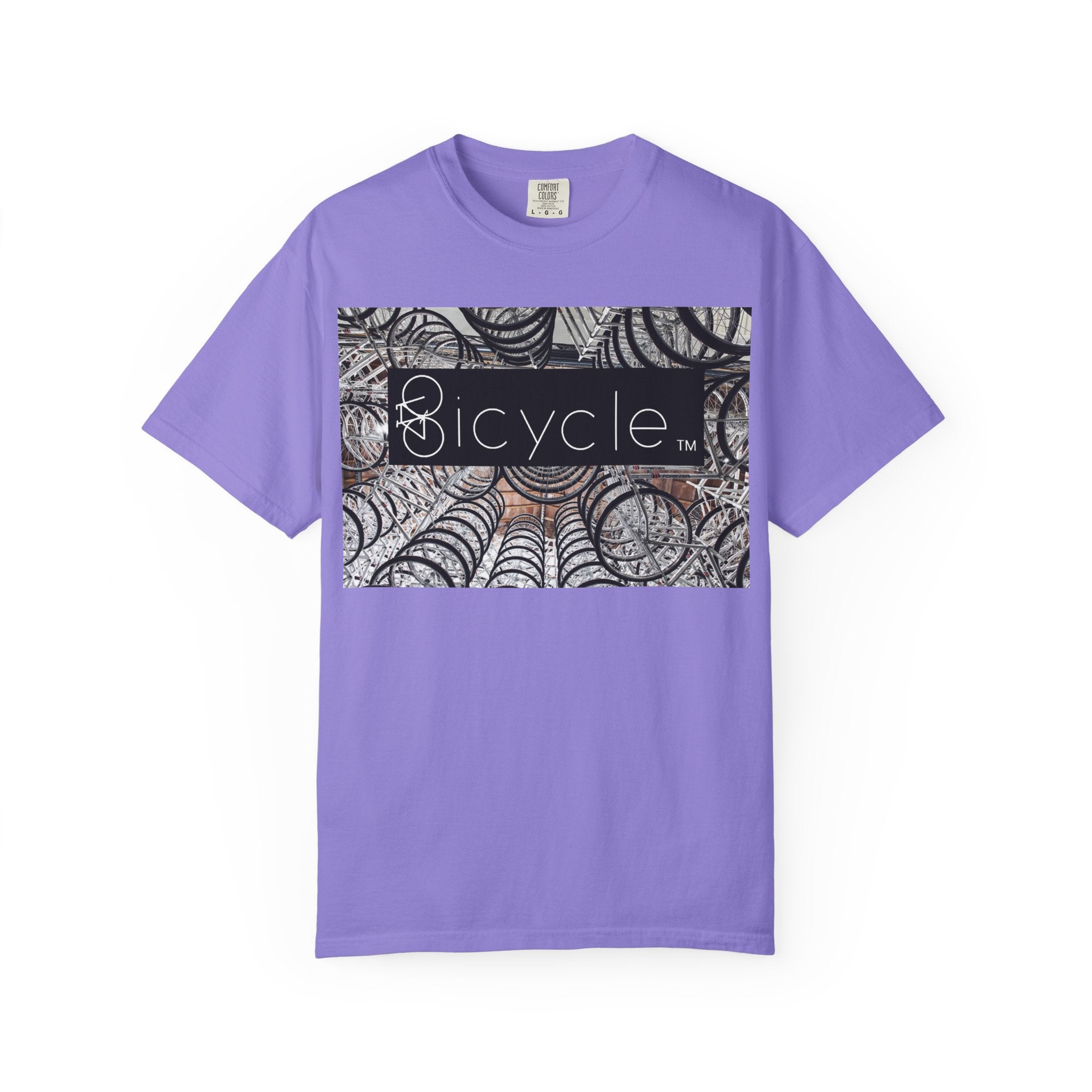 Bicycle Logo In Wheels Graphic T-Shirt
